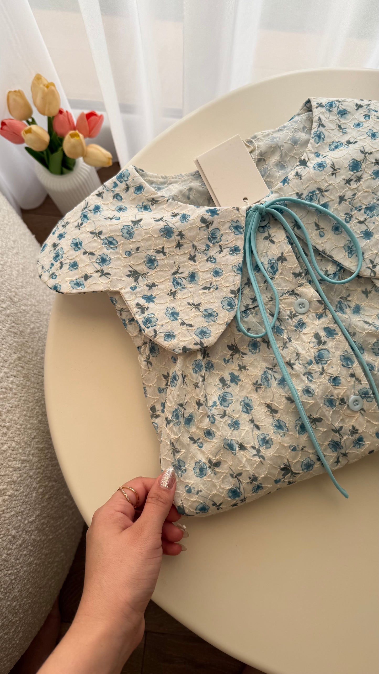 Chemise floral vintage