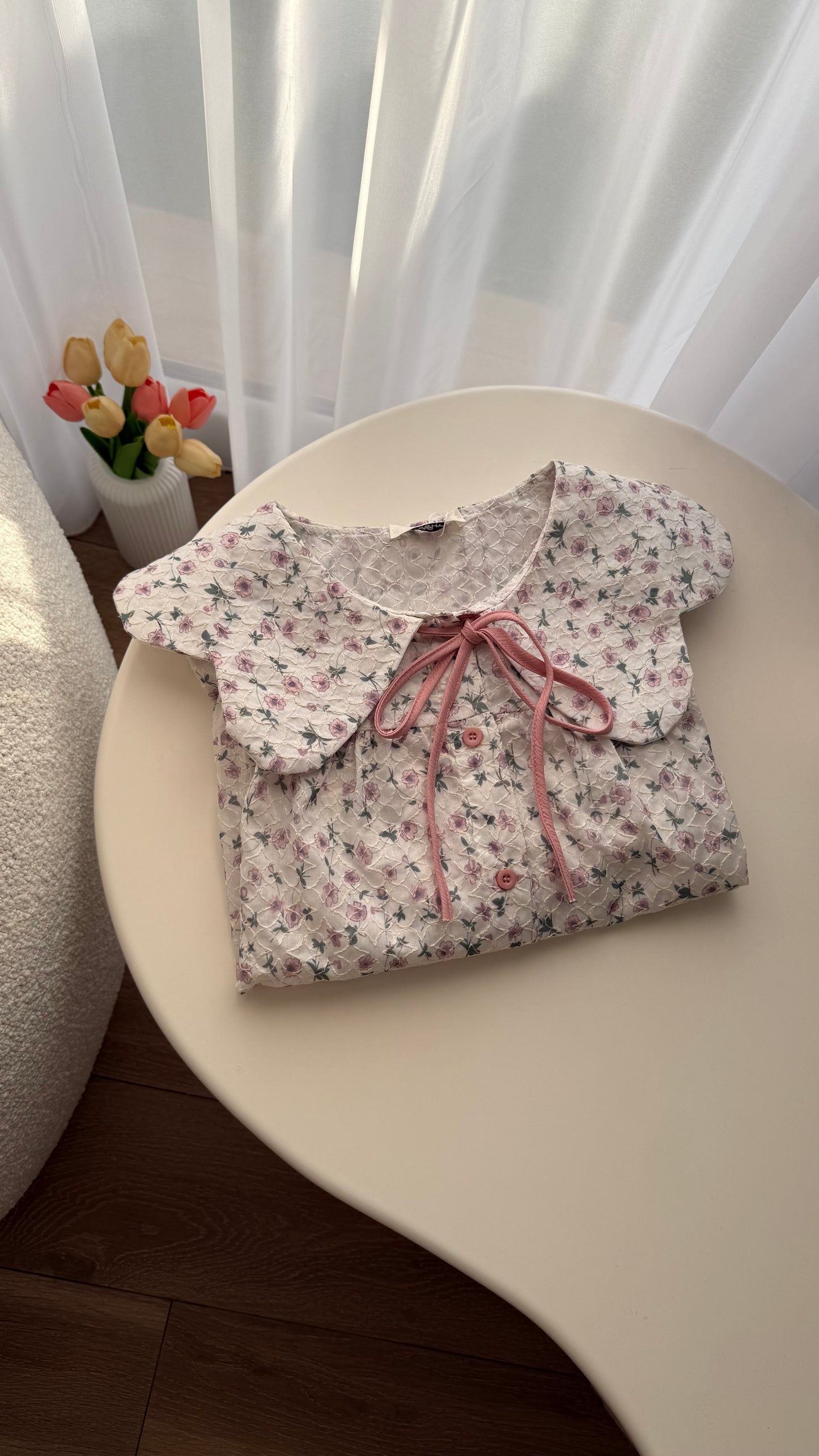 Chemise floral vintage