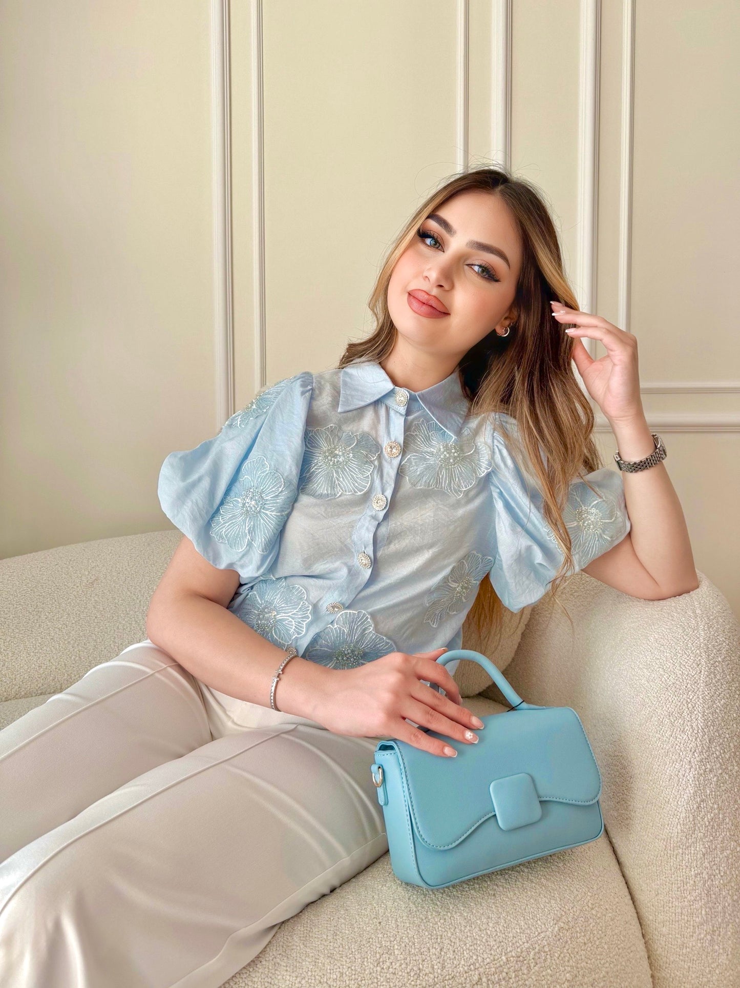 Chemise Fleur3D