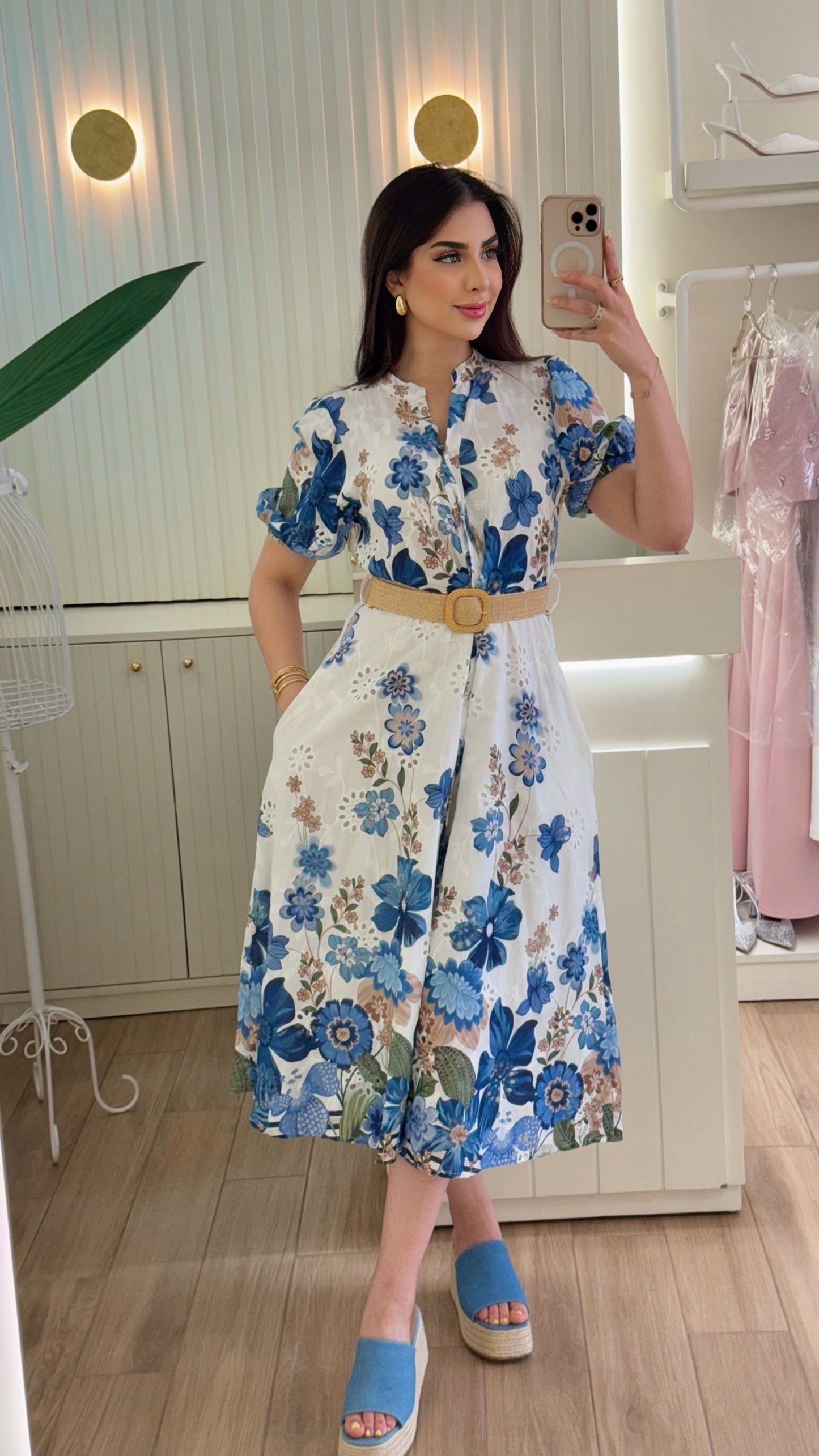 Robe Broderie Fr