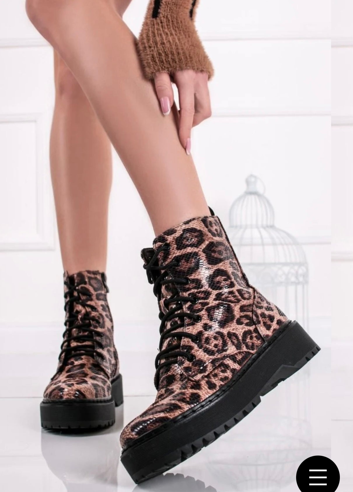 Bottine Léopard