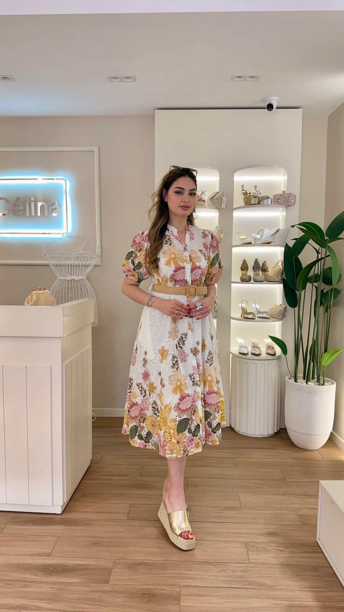 Robe Broderie Fr