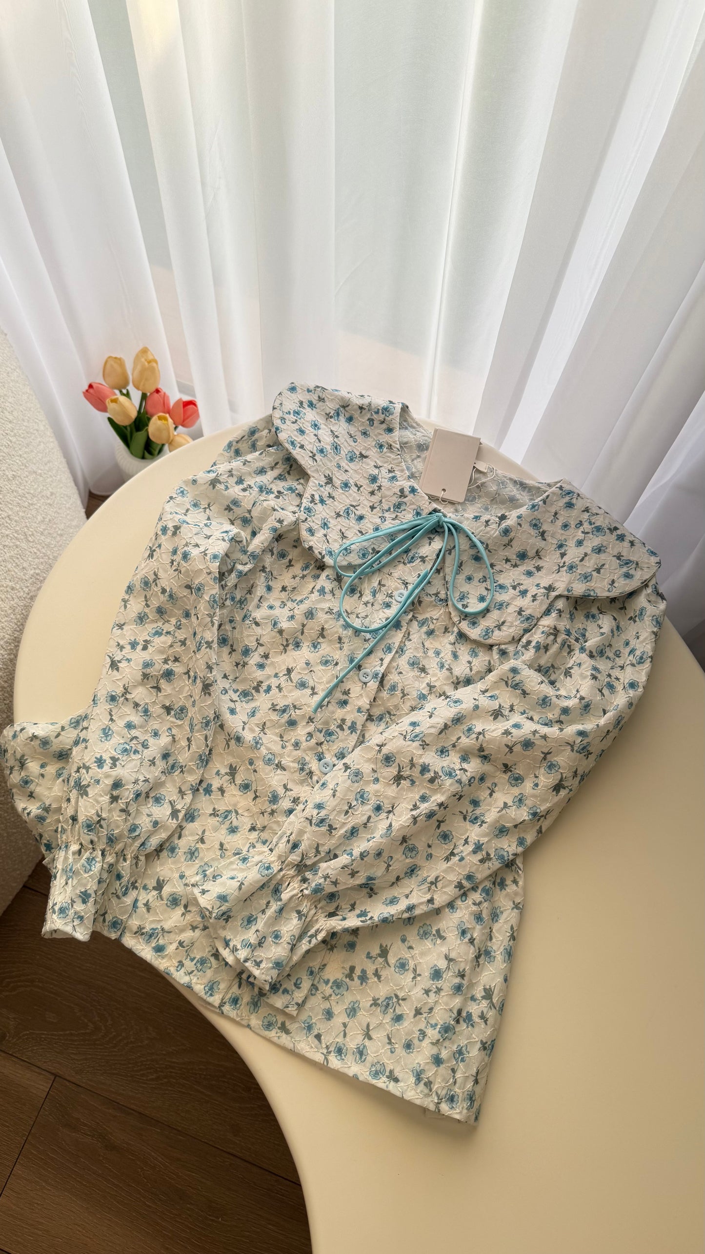 Chemise floral vintage