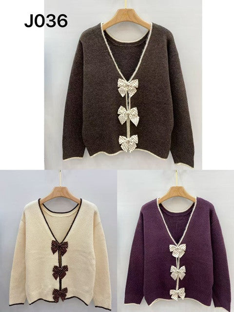Cardigan papillon