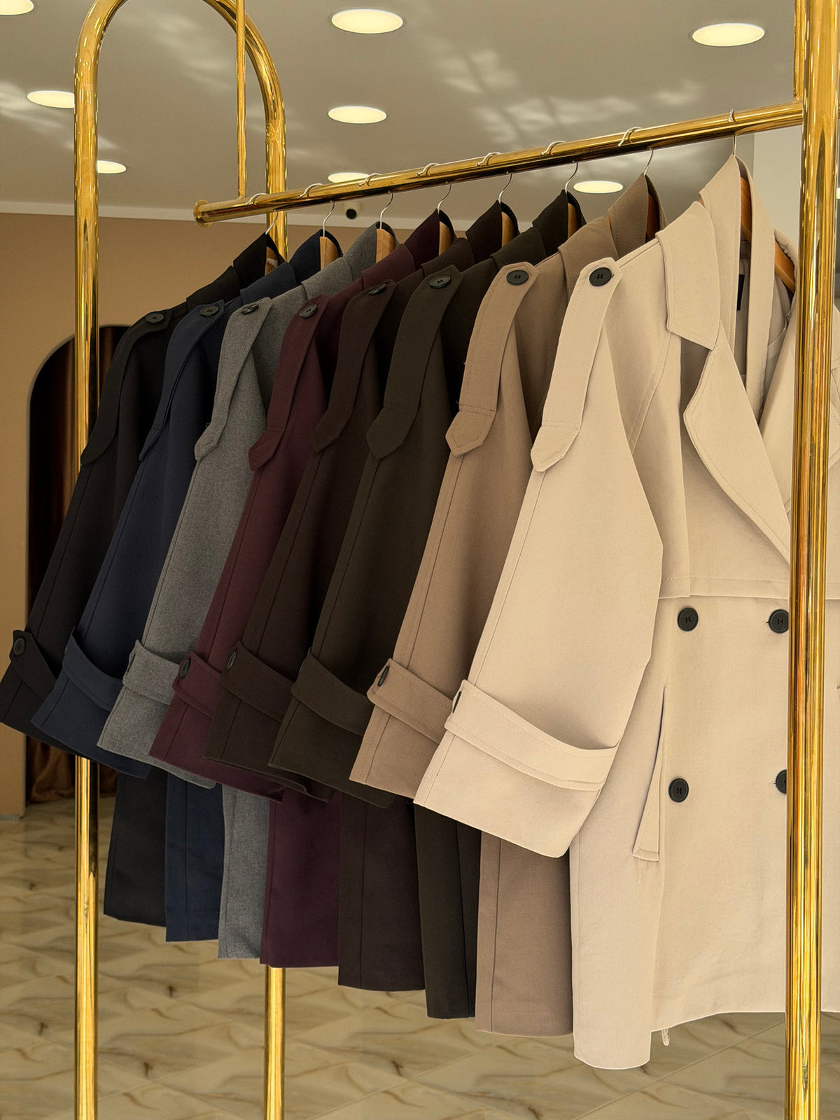 FEDENLY oversized Trençh Coat