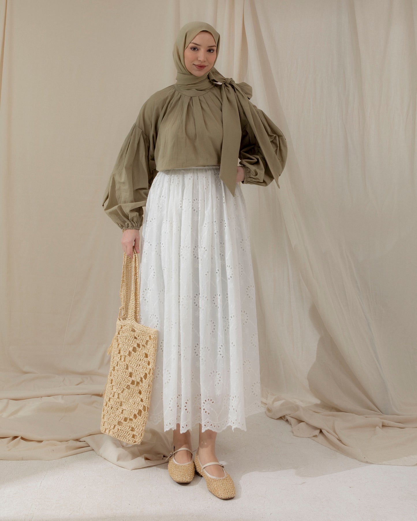 Jupe Broderie Saly