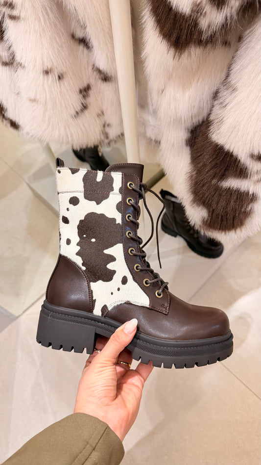 Bottine Cowprint